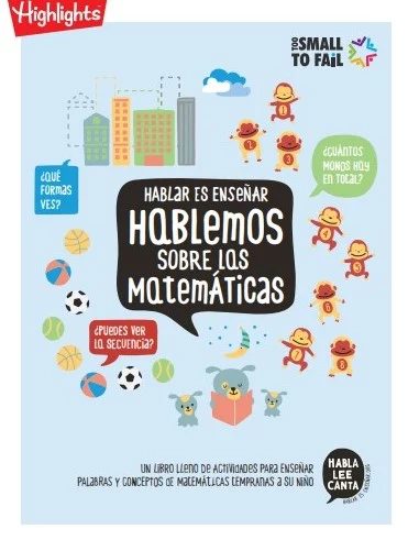 Hablemos Sobre Las Matemáticas: Actividades para enseñar palabras y conceptos de matemáticas tempranas a su niño